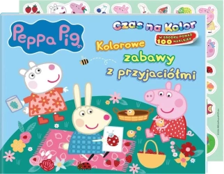 Peppa Pig. Czas na kolor. Kolorowe zabawy... - praca zbiorowa