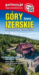 Mapa - Góry Izerskie 1:25 000 - praca zbiorowa