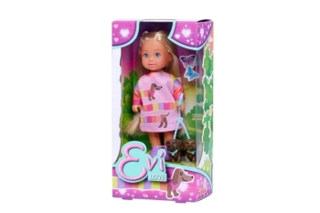 Evi z pieskami na spacerze 12cm - Simba