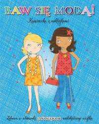 Baw się modą z naklejkami. Niebieska - opracowanie zbiorowe