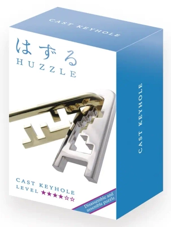 Łamigłówka Huzzle Cast Keyhole poziom 4/6 - Hanayama