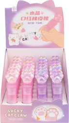 Display Gumka do ołówka wykręcana Lucky Cat Claw 24 szt. - TOCHAIN