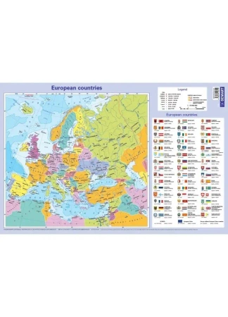 Podkładka na biurko Europa - Demart