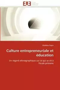 Culture entrepreneuriale et éducation - PEPIN-M