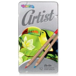 Kredki ołówkowe 12 kolorów ARTIST Colorino