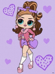 Malowanie po numerach - L.O.L. Surprise! 30x40cm - Ideyka