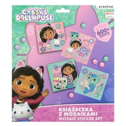 Książeczka z mozaikami Gabbys - STARPAK