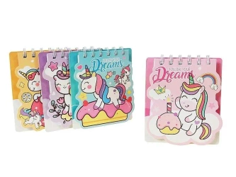 Notes na spirali Jednorożec MIX - ADAR