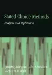 Stated Choice Methods - Jordan J. Louviere