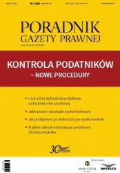 eBook Kontrola podatników – nowe procedury (PGP 4/2017) - Praca zbiorowa