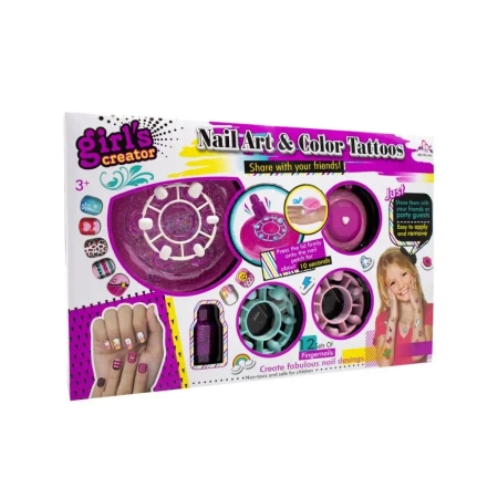 Zestaw do ozdabiania paznokci - Icom