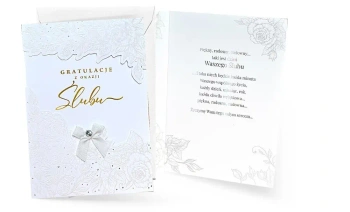Karnet Primus Ślub - Kukartka