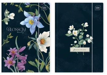 Teczka z gumką A4+ Hybrid Fiori (10szt) - INTERDRUK