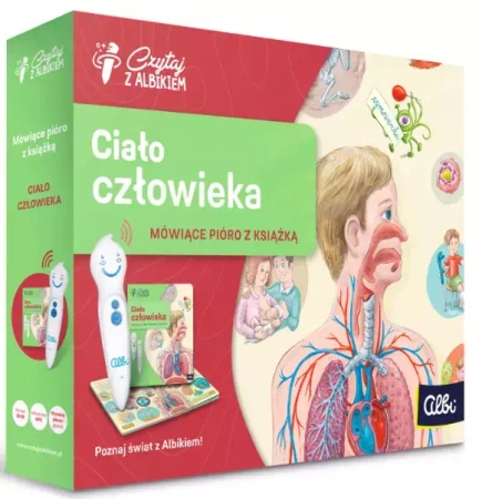 Czytaj z Albikiem. Zestaw Ciało człowieka - praca zbiorowa