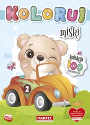 Miśki. Koloruj - Opracowanie zbiorowe