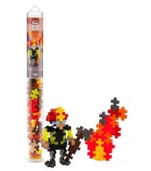 Klocki Plus-Plus Tuba Strażak 100el - Plus-Plus