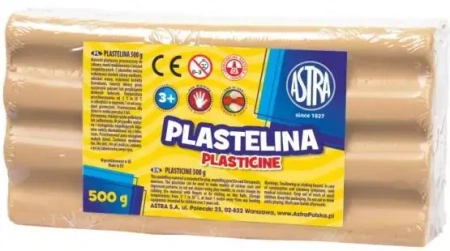 Plastelina 500 g, cielista