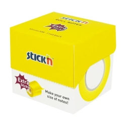 Notes samoprzylepny 50mmx10m na rolce żółty neon - Stickn