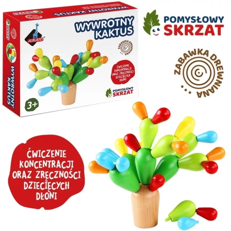 Pomysłowy skrzat - wywrotny kaktus - Askato