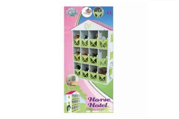 Stajnia 12-boxów 18,5x41x53cm 1:24 610308 56610