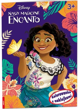 Disney Encanto Kolorowanka z naklejkami - opracowanie zbiorowe