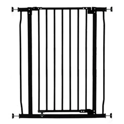 Bramka bezpieczeństwa dla dzieci Liberty (W:75-82cm x H:93cm) - czarna