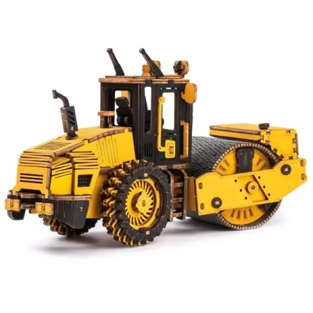 Puzzle Drewniane 3D Walec drogowy - Robotime