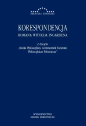 Korespondencja Romana Witolda Ingardena - praca zbiorowa