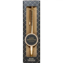 Długopis z grawerem Super dziewczyna - Be-Happy Gifts