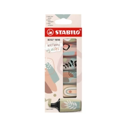 Zakreślacz Boss Mini Nature vibes 6szt - Stabilo