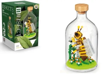 Klocki owad w butelce pszczoła - Pro-Kids