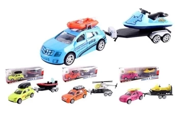 Pojazd wakacyjny z przyczepą mix - Pro Kids