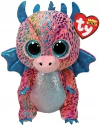 Maskotka Ty Beanie Boos FLINT smok kolorowy 15cm 37346
