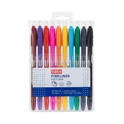 Cienkopis 10 kolorów EASY - Easy Stationery