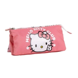 Piórnik 3 komorowy Hello Kitty - Artesania Cerda