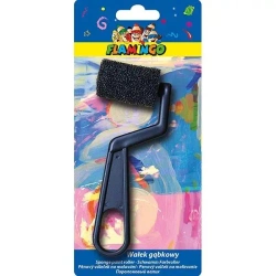 Wałek gąbkowy gładki czarny - Titanum