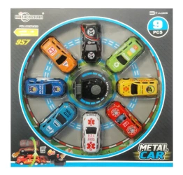 Pojazdy zestaw aut robiących salta - SWEDE