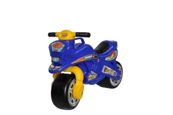 Jeździk biegowy Motorek niebieski - 3toysm
