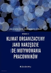 Klimat organizacyjny jako narzędzie... - Anna Wziątek-Staśko, Olena Krawczyk-Antoniuk