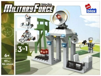 Klocki Konstrukcyjne 97 ElementÓw Military Alleblox 492859