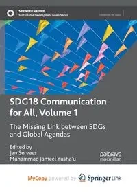 SDG18 Communication for All, Volume 1 - Servaes Jan