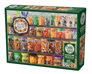 Puzzle 1000 Cukierek albo psikus 112241 - Cobble Hill