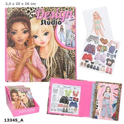Zestaw Design Studio Top Model w teczce z naklejkami 13345A - DEPESCHE
