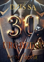 Karnet Urodziny 30 garnitur 3K - YEKU