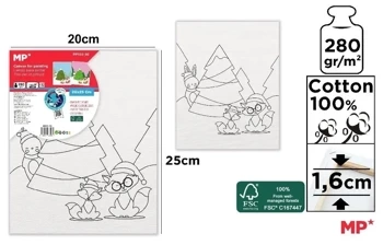 Płótno do malowania 20x25cm - MP Main Paper