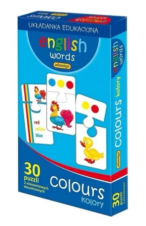 English words Colours - praca zbiorowa