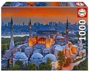 Puzzle 1000 Błękitny Meczet, Stambuł, Turcja - Educa