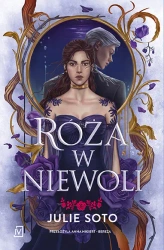 Róża w niewoli (barwione brzegi) - Julie Soto