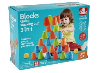 Układanie kubeczków - ADAR