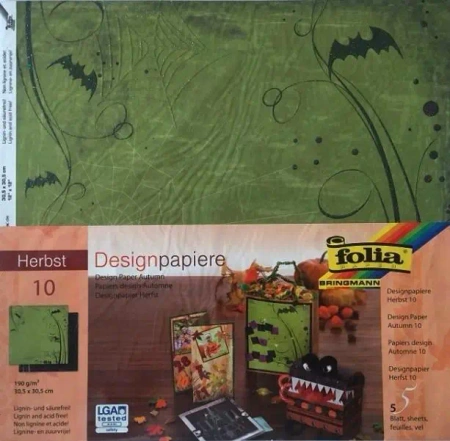 Design-papier 190 g/m2 30,5x30,5cm 5ark - Galeria Hobby